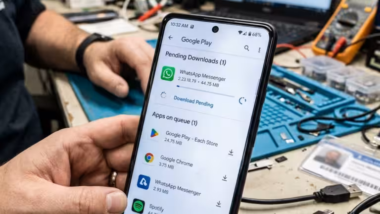Cara Mengatasi Play Store Muncul Kode Error Download Pending Terus